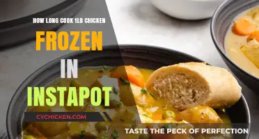 From Frozen to Flavorful: Cooking 1 LB Chicken in an Instant Pot