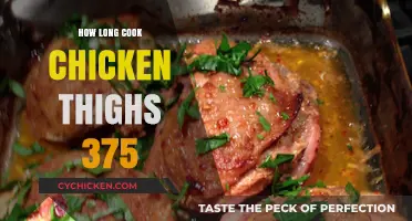 Perfectly Cooked Chicken Thighs at 375°F: Timing Tips