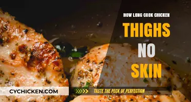 Perfectly Cooked Chicken Thighs: Skinless Cooking Time Guide