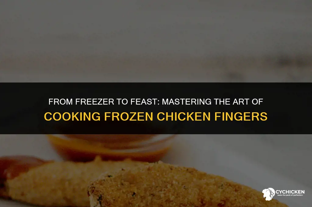 how long cook frozen chicken fingers