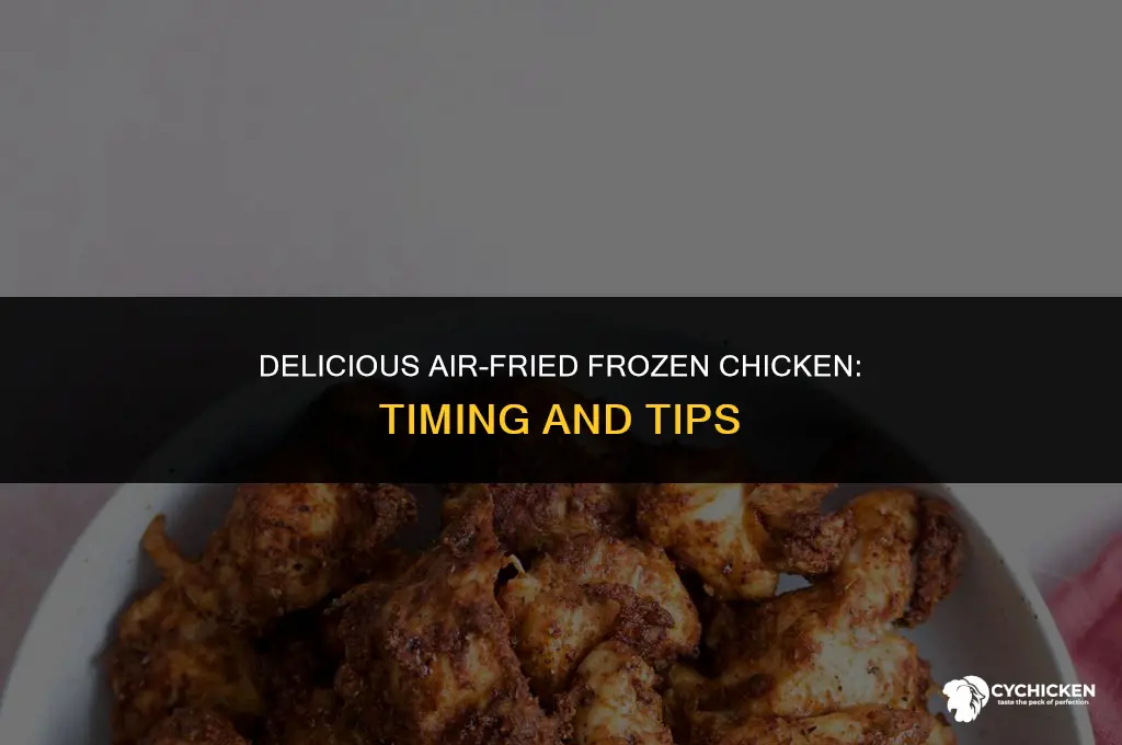 how long cook frozen chicken in air feyer