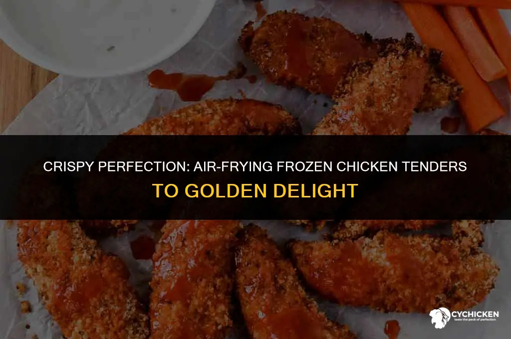 how long cook frozen chicken tenders in air fryer