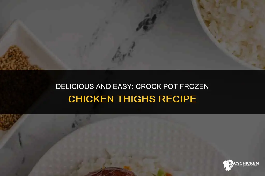 how long cook frozen chicken thighs in crock pot