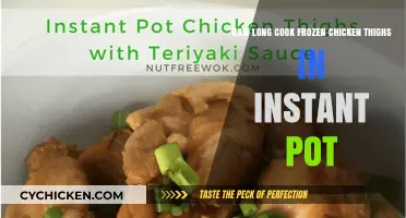 Instant Pot Frozen Chicken Thighs: Perfect Cooking Time Guide