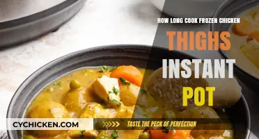 Instant Pot Frozen Chicken Thighs: Quick and Easy Cooking Guide