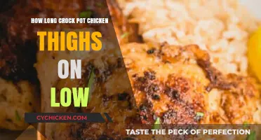 Perfectly Tender Crock Pot Chicken Thighs: Low & Slow Cooking Time