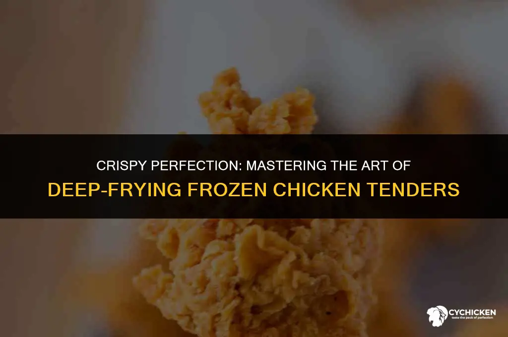how long deep fry frozen chicken tenders
