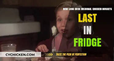 How Long Do McDonald's Chicken Nuggets Stay Fresh in the Fridge?