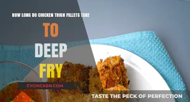 Perfectly Crispy Deep-Fried Chicken Thigh Fillets: Optimal Cooking Time Guide