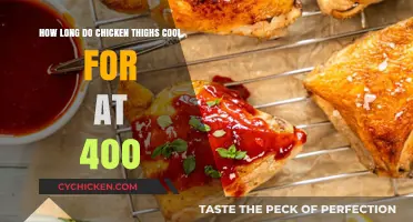 Cooling Chicken Thighs at 400°F: Optimal Resting Time Guide