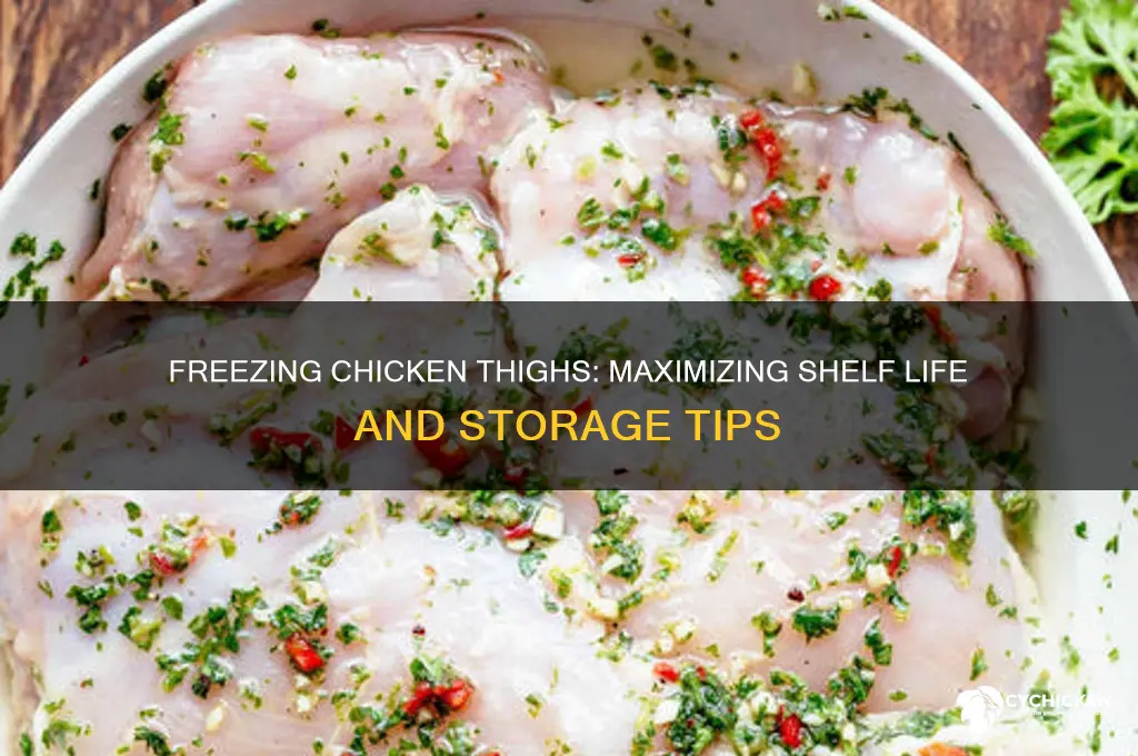 how long do chicken thighs last in the freezer