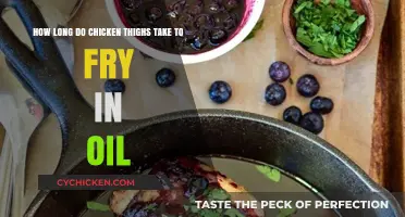 Perfectly Crispy Chicken Thighs: Oil Frying Time Guide