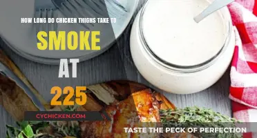 Smoking Chicken Thighs at 225°F: Perfect Timing for Juicy Results