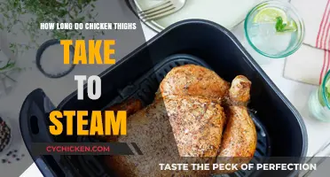 Steaming Chicken Thighs: Perfect Timing for Tender, Juicy Results