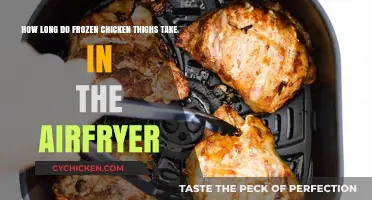 Airfryer Chicken Thighs: Perfect Cooking Time for Frozen Delights
