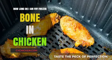 Crispy Perfection: Air-Frying Frozen Bone-In Chicken Made Easy