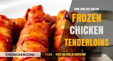 Crispy Perfection: Air Frying Frozen Chicken Tenderloins Made Easy