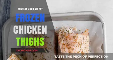 Perfectly Crispy Air-Fried Frozen Chicken Thighs: Timing Tips & Tricks