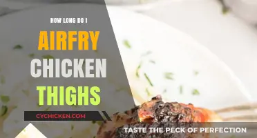 Perfectly Crispy Air Fryer Chicken Thighs: Optimal Cooking Time Guide