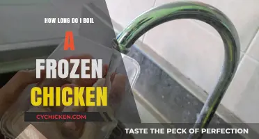 Defrosting and Boiling Frozen Chicken: A Step-by-Step Guide