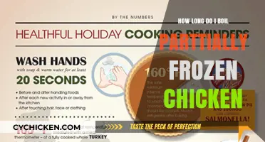 Safely Cooking Partially Frozen Chicken: A Time-Based Guide