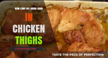 Perfectly Broiled Bone-In Chicken Thighs: Timing Tips for Juicy Results
