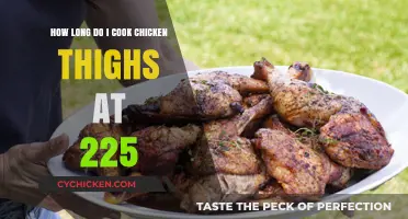 Perfectly Cooked Chicken Thighs: Timing Tips at 225°F
