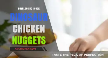 Perfectly Crispy Dinosaur Chicken Nuggets: Cooking Time Guide