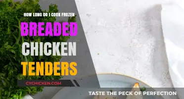 Perfectly Crispy: Cooking Time for Frozen Breaded Chicken Tenders
