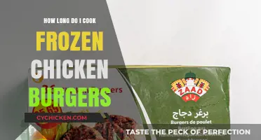 Perfectly Cooked Frozen Chicken Burgers: A Simple Guide