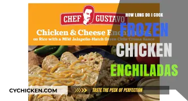Perfectly Cooked Frozen Chicken Enchiladas: A Time-Saving Guide