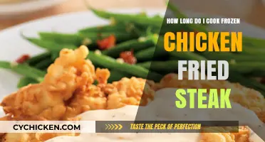 Perfectly Crispy: Cooking Time for Frozen Chicken Fried Steak