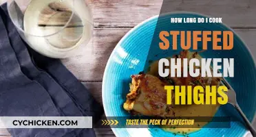 Perfectly Cooked Stuffed Chicken Thighs: Timing and Tips for Success