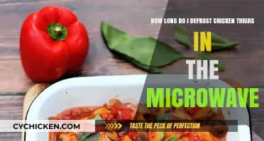 Quickly Defrost Chicken Thighs: Microwave Tips for Perfect Thawing