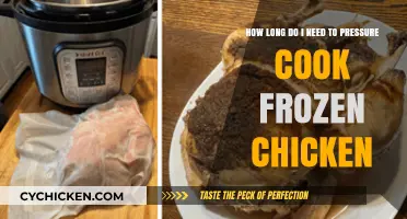 From Freezer to Feast: Mastering Pressure Cooking Times for Chicken