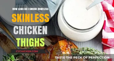 Perfectly Smoked Boneless Chicken Thighs: Timing and Tips for Juicy Results