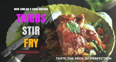 Perfect Chicken Thigh Stir Fry: Optimal Cooking Time Revealed
