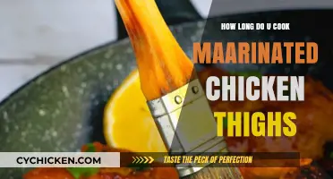 Perfectly Cooked Marinated Chicken Thighs: Timing Tips for Juicy Results