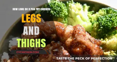 Perfect Pan-Fried Chicken Legs and Thighs: Timing Tips for Juicy Results