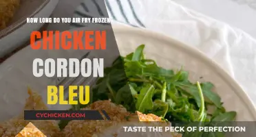 Crispy Perfection: Air-Frying Frozen Chicken Cordon Bleu to Delight