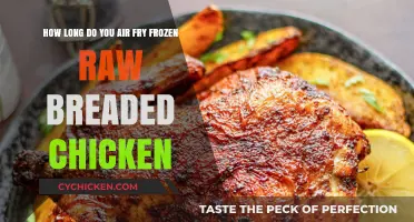 Crispy and Quick: Air Frying Frozen Breaded Chicken to Perfection