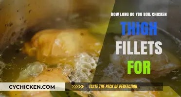 Perfectly Cooked Chicken Thigh Fillets: Optimal Boiling Time Guide