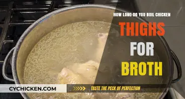Perfect Chicken Thigh Broth: Optimal Boiling Time Revealed