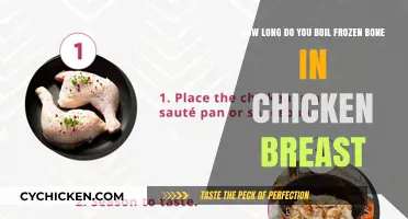 Perfectly Tender: Boiling Frozen Bone-In Chicken Breast Made Easy