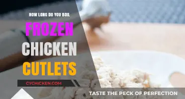 Perfectly Cooked Frozen Chicken Cutlets: A Timing Guide
