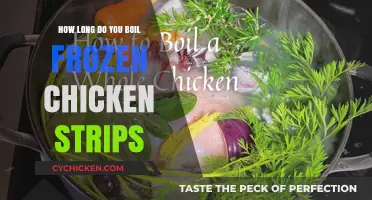 Perfectly Cooked Frozen Chicken Strips: Boiling Time Guide