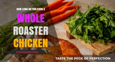 Perfectly Cooked Whole Roaster Chicken: Timing Tips for Juicy Results