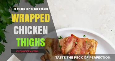 Perfectly Crispy Bacon-Wrapped Chicken Thighs: Cooking Time Guide