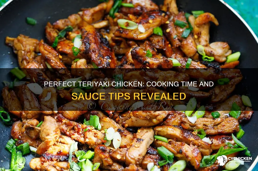 how long do you cook chicken in teriyaki sauce