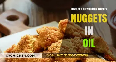 Perfectly Crispy Chicken Nuggets: Optimal Oil Cooking Time Guide